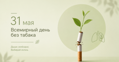 Жизнь без никотина: мы за здоровый образ жизни!